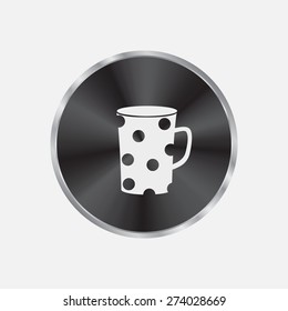 black cup white peas