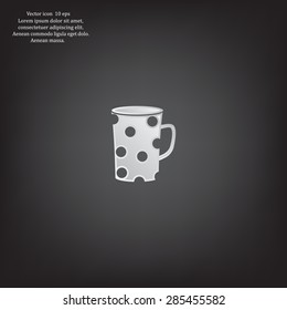 black cup white peas