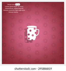 black cup white peas
