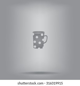 black cup white peas