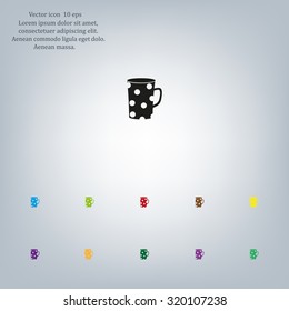 black cup white peas