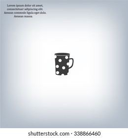 black cup white peas