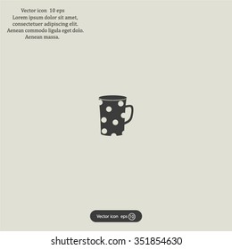 black cup white peas
