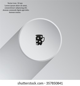 black cup white peas