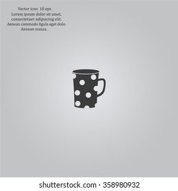 black cup white peas