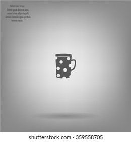 black cup white peas