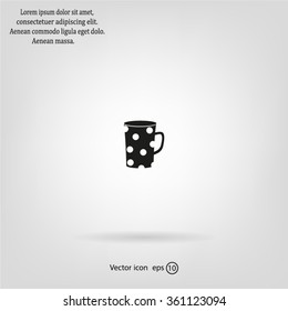 black cup white peas