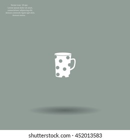 black cup white peas