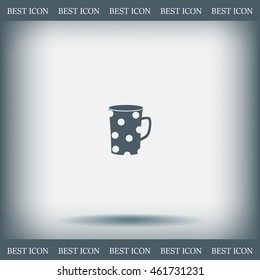 black cup white peas