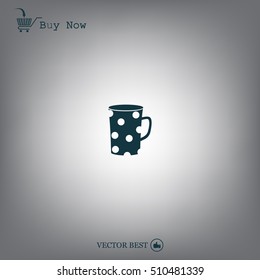 black cup white peas