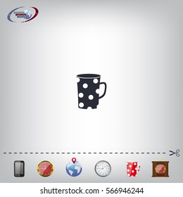 black cup white peas