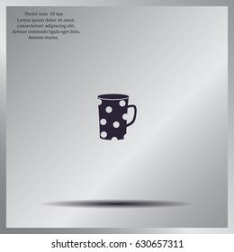 black cup white peas