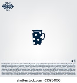 black cup white peas