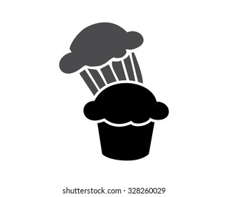 black cupcake bread food culinary muffin soul