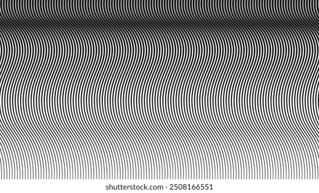 Imagen de Vector de fondo abstracto de línea de curva negra