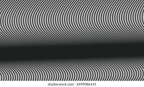 Black curve stripes lines abstract background for backdrop or presentation