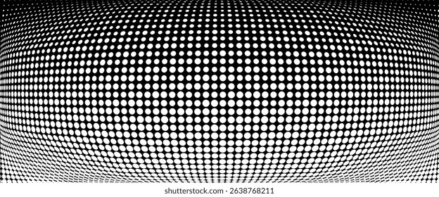 Black curved halftone background. Luxury dots gradient texture. vector dynamic eps 10