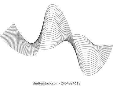 Black curved mesh or nets background.