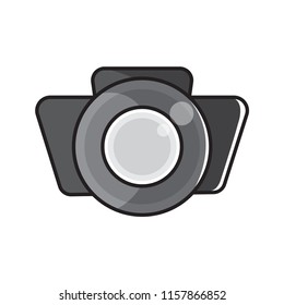 Black Cute Camera Logo