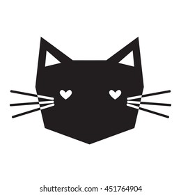 Black cute cat 
