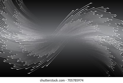black cyber high tech circuit board,rotate spiral