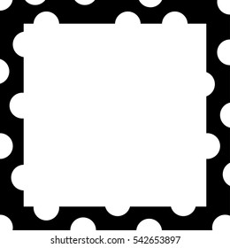 Black damaged frame