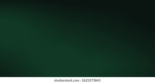 Black dark emerald jade green abstract luxury background. Silk satin fabric. Gradient ombre color. Curtain drapery fold line. Shiny glow glitter light. Design abstract background vecvtor eps10