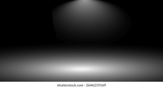 Black, dark and gray abstract cement wall and studio room , interior texture for display products. wall background.