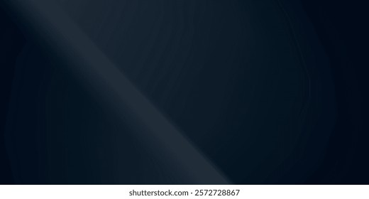 Black dark gray blue abstract elegant background. Drapery. Curtain. Fabric material. Soft folds. Wave stripe line. Gradient.