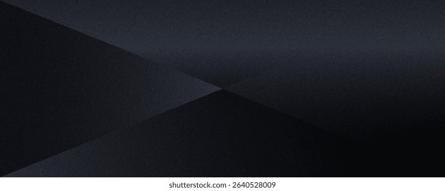 Black dark gray blue abstract elegant background. Drapery. Curtain. Fabric material. Soft folds. Wave stripe line. Gradient. Empty space.