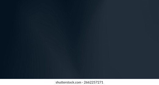 Fondo elegante abstracto azul gris oscuro negro. Cortinas. Cortina. Material de tela. Pliegues suaves. Línea de franja ondulada. Gradiente. ilustración de fondo de Vector eps10