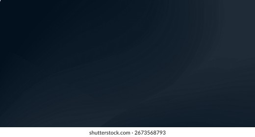 Fondo elegante abstracto azul gris oscuro negro. Cortinas. Cortina. Material de tela. Pliegues suaves. Línea de banda ondulada. ilustración de concepto de Vector eps10