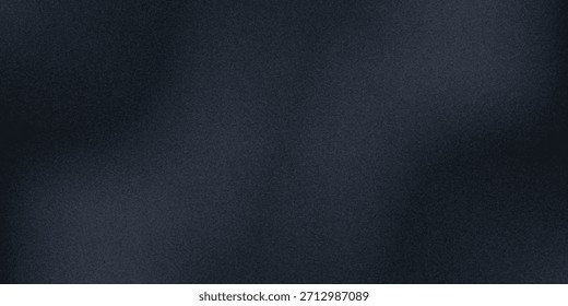 Fondo elegante abstracto azul gris oscuro negro. Cortinas. Cortina. Material de tela. Pliegues suaves. Línea de franja ondulada. Gradiente. Espacio vacío. Diseño. Plantilla.