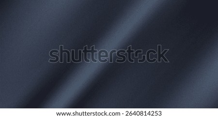 Black dark gray blue abstract elegant background. Drapery. Curtain. Fabric material. Soft folds