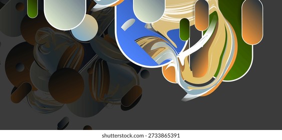 Negro gris oscuro diseño geométrico fondo oscuro abstracto brillante color dorado líneas de lujo Plantilla premium