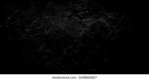 Black or dark gray rough grainy stone texture background