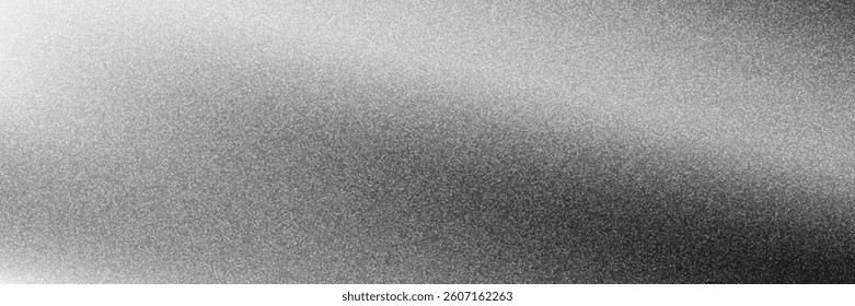 Black dark gray silver white wave abstract background for design. Light wave, wavy line. Ombre gradient.vector eps10