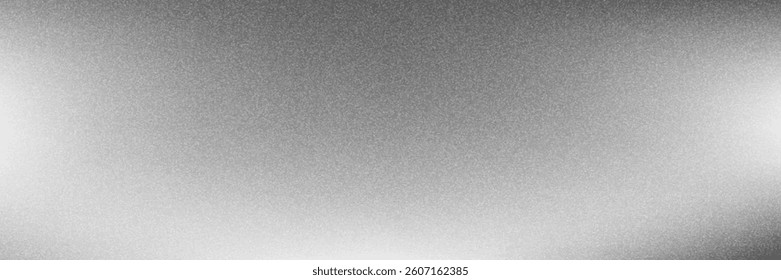Black dark gray silver white wave abstract background for design. Light wave, wavy line. Ombre gradient. Noise rough grungy grain brushed metal metallic effect.vector eps10