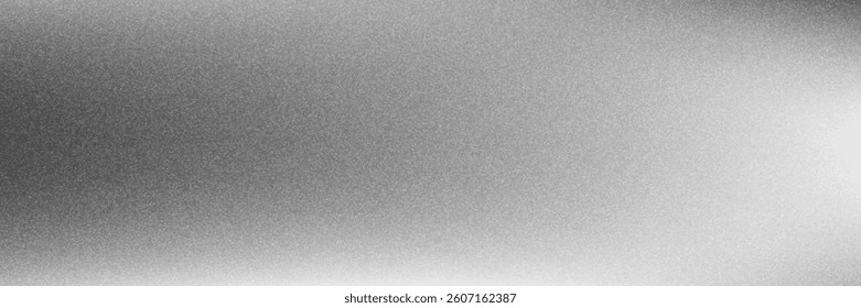 Black dark gray silver white wave abstract background for design. Light wave, wavy line. Ombre gradient. Noise rough grungy grain brushed metal metallic effect.vector eps10
