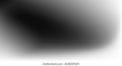Black dark gray silver white wave abstract background for design. Light wave, wavy line. Ombre gradient. Noise rough grungy grain brushed metal metallic effect. Matte shimmer.Web banner.Wide.Panoramic