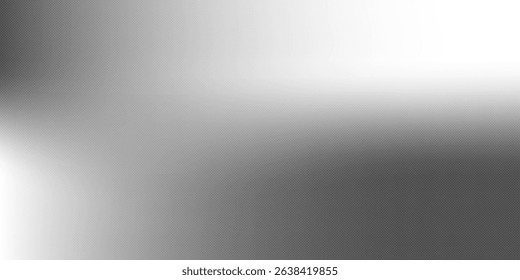 Black dark gray silver white wave abstract background for design. Light wave, wavy line. Ombre gradient. Noise rough grungy grain brushed metal metallic effect.eps10