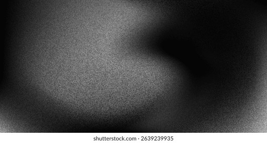 Black dark gray silver white wave abstract background for design. Light wave, wavy line.