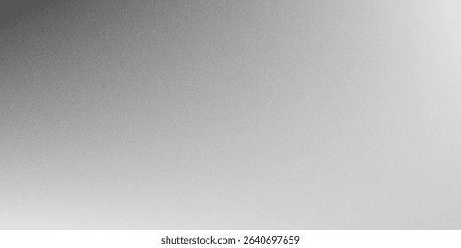 Black dark gray silver white wave abstract background, noise texture black white gradient banner poster header backdrop design