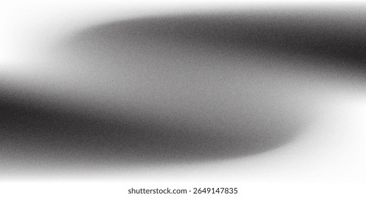 Black dark gray silver white wave abstract background for design. Light wave, wavy line