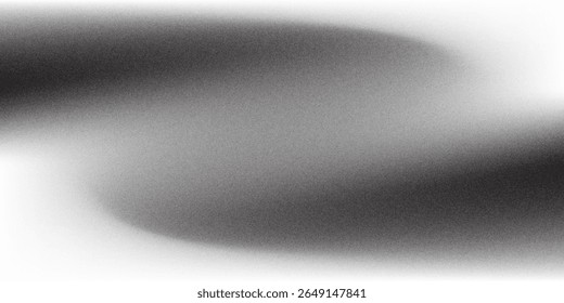 Fondo abstracto de la onda blanca de plata gris oscuro negro para el diseño. Onda ligera, línea ondulada. Gradiente de Ombre.