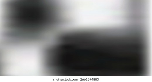 Fondo abstracto de la onda blanca de plata gris oscuro negro para el diseño. Onda ligera, línea ondulada. Gradiente de Ombre.