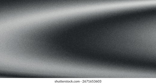 Fondo abstracto de la onda blanca de plata gris oscuro negro para el diseño