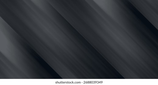 Fondo abstracto de la onda blanca de plata gris oscuro negro para el diseño. Onda ligera, línea ondulada. Gradiente de Ombre. Ruido grano áspero grungy metal cepillado metálico