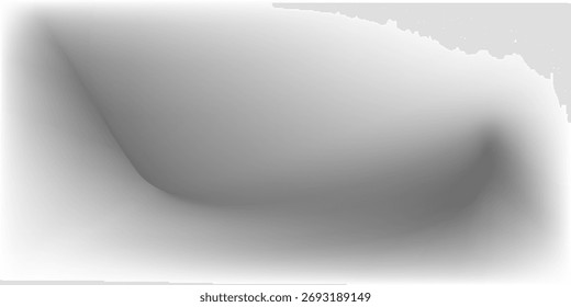 Fondo abstracto de la onda blanca de plata gris oscuro negro para el diseño. Onda ligera, línea ondulada. Gradiente de Ombre. Ruido áspero grano grungy efecto metálico cepillado. Brillo mate.Anuncio de Web.Wide.Panoramic