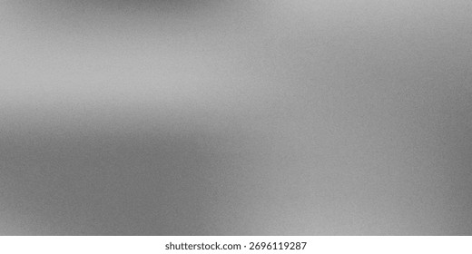Fondo abstracto de la onda blanca de plata gris oscuro negro para el diseño. Onda ligera, línea ondulada. Gradiente de Ombre. Ruido áspero grano grungy efecto metálico cepillado. Brillo mate.Anuncio de Web.Wide.Panoramic